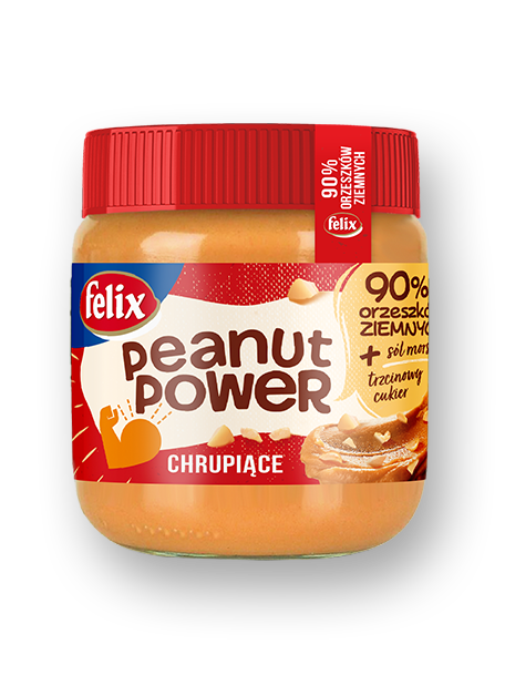Peanut Power Chrupiące