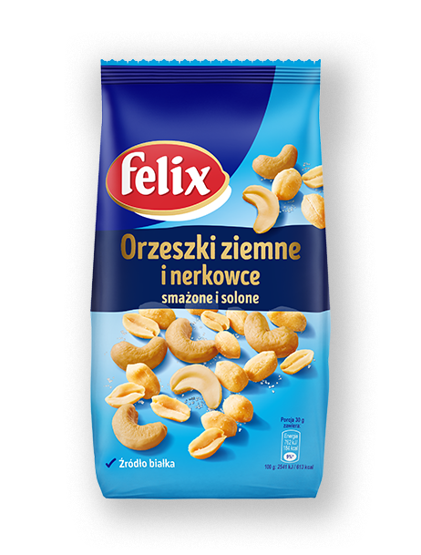 Orzechy nerkowca i ziemne solone